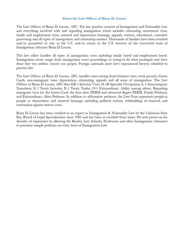 Naturalizing with a Crime